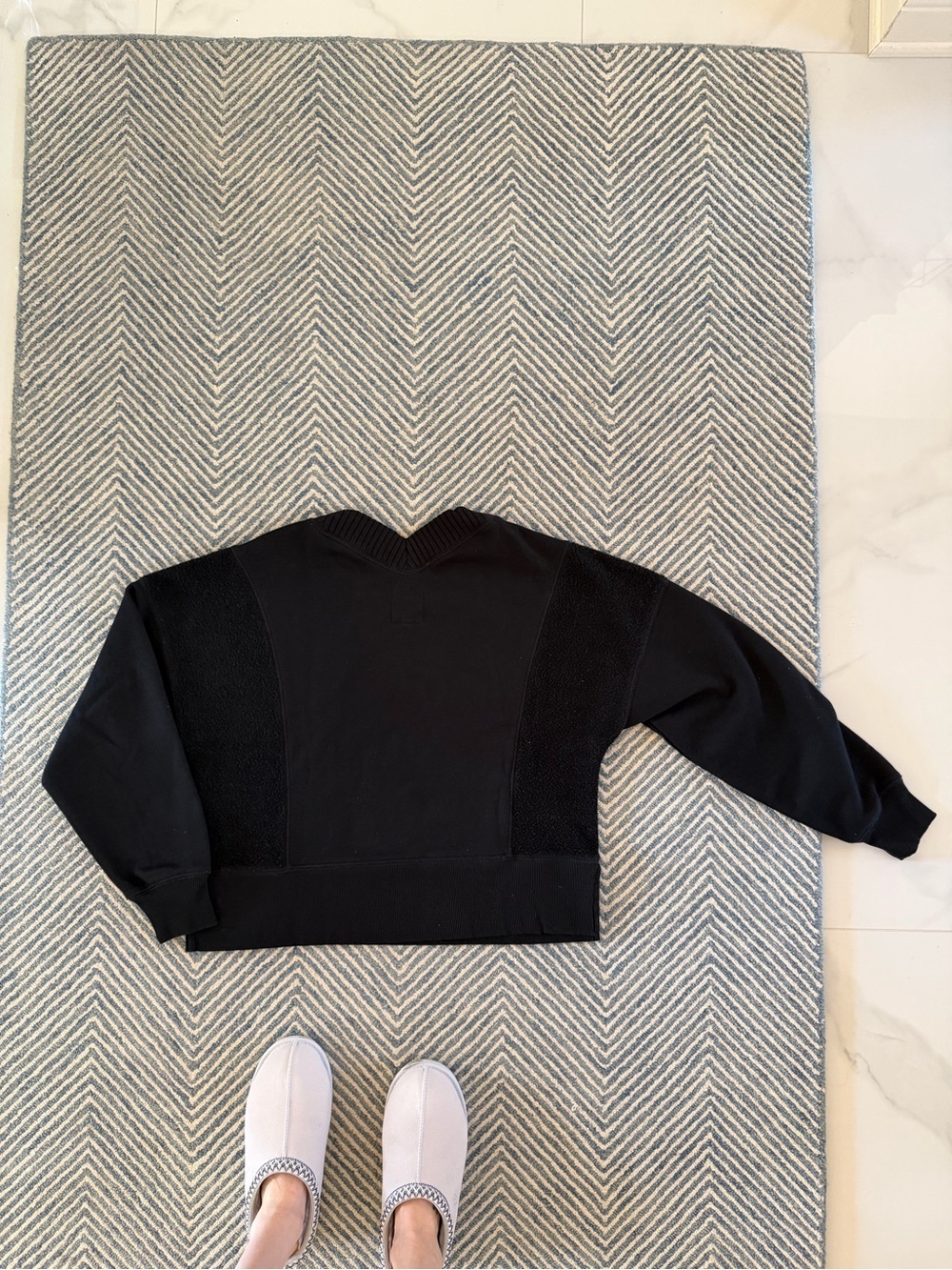 aerie V-Neck Sweatshirt